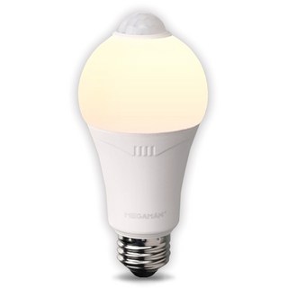 LISHIN Vitson Wonha 感應燈泡 LED Megaman 燈泡 10W 白色, 燈泡色, 1個