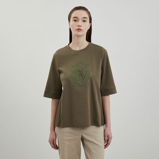 Olivia Lauren 女款刺繡T恤 VOCAS4M4131