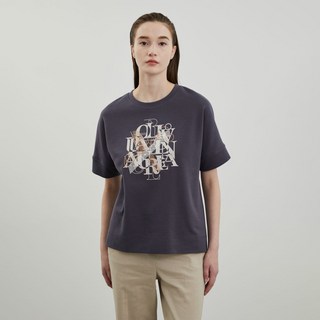 Olivia Lauren 女性字母印花T恤 VVCAS4M4161