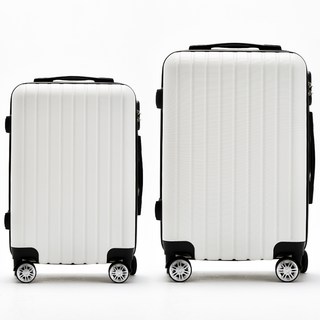 도씨 여행용 솔리드 하드 캐리어 2종 세트 20인치+24인치