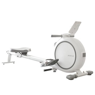 스포틀러 에이트 로잉머신 + 조각매트 6p, BGB322, 화이트