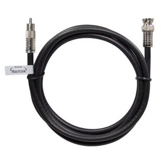 韓國製 RCA 轉 BNC 5C 同軸線 高級型 黑色, MLZ-CB300 30m