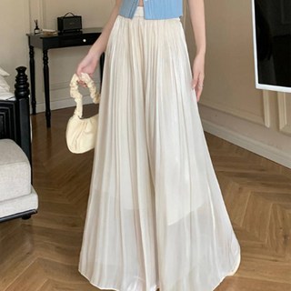 Paperments 女款百褶寬版褲裙 22534