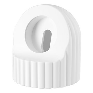 Ocean Live 波浪紋矽膠充電支架, 白色