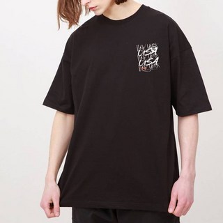 unternal 原創紐約 Oversize 透氣短袖T恤, 黑色