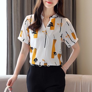 POPLARNC 女性Mevina亨利領襯衫 P24SMST032112