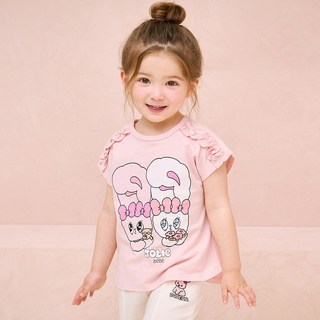 milkmile Esther Bunny 女童透氣 Petit Friends T恤
