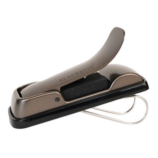 Autoban 黑色西裝蟹型太陽眼鏡夾, 灰銅色, 1個