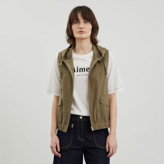 Olivia Lauren 字母印花連帽背心 VVCQC4M4391