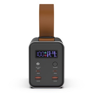 넥스트유 보이징 고속충전 100W 대용량 60000 노트북 보조배터리, 넥스트유 보이징 6014TQPB, 그레이