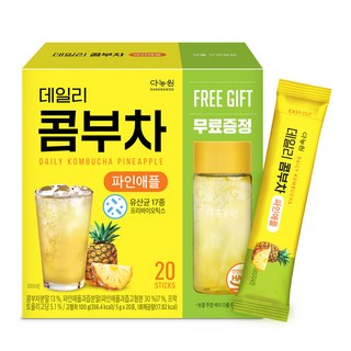 Danongwon 每日康普茶 鳳梨, 5g, 20入, 1盒