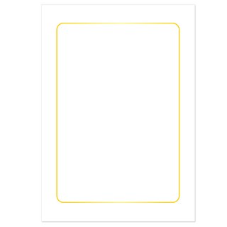 PENPIA 燙金 A4 獎狀紙 180g, 邊框, 50個