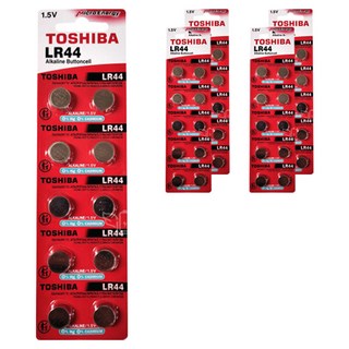 TOSHIBA 東芝 鹼性乾電池 LR44, 1個, 50入