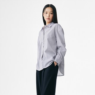 MIXXO 女款條紋寬鬆襯衫