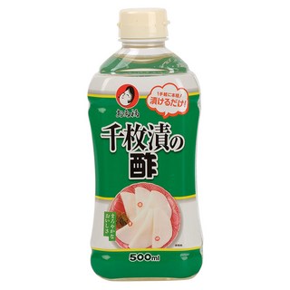 OTafUKU 御多福 醃蘿蔔用醋, 1瓶, 500ml