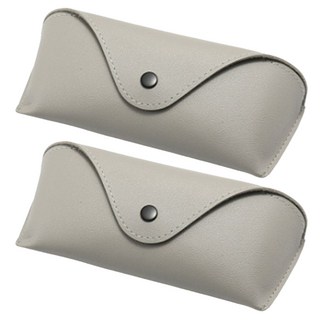 Healthy Dot 彩色按扣眼鏡袋, 灰色, 2個