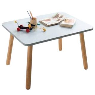 리바트 꼼므 자녀가구 800 아이 책상 DIY형 방문설치, 블루