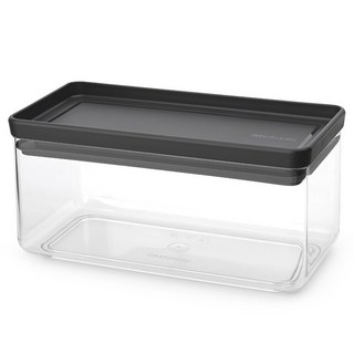 brabantia TASTY+可堆疊方形收納盒, 1個, 收納盒 1.5L