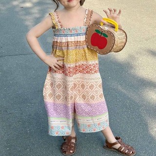 Arbe 女童透氣Dimo吊帶褲