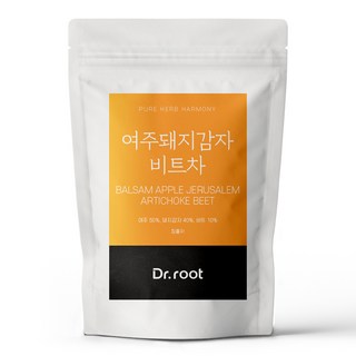 Dr.root 苦瓜菊芋甜菜三角茶包, 1.2g, 25入, 1個