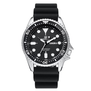 Medellin 男性潛水風格聚氨酯石英腕錶 43mm ML1010