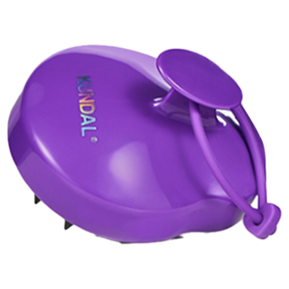 KUNDAL 昆黛爾 頭皮清潔按摩刷, 紫色, 1個