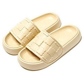 居家製作所 軟Q餅乾拖鞋, 1個, 米色