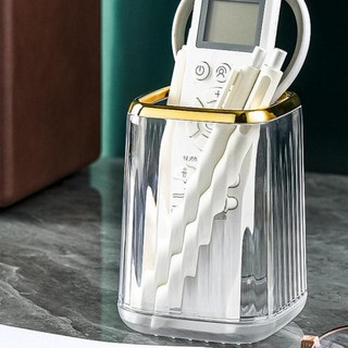 Full-Covered 布丁化妝刷具收納盒, 布丁刷收納盒 - 透明, 1個