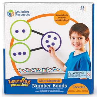 Learning Resources Jumbo 磁性運算板 LER5214, 混合顏色, 1個