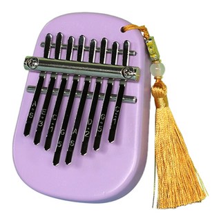 Allode 簡約柔軟8音迷你卡林巴 TYPE 01 紫色基本款, 1個