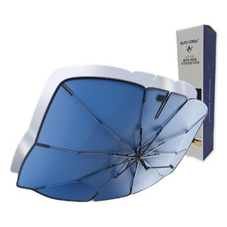 AUTO CREW 折疊式汽車遮陽傘 轎車 SUV用 AC-S08, 1個, 混合色