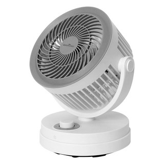 퀸센스 미니 써큘레이터, QST-SH01, 화이트 + 그레이