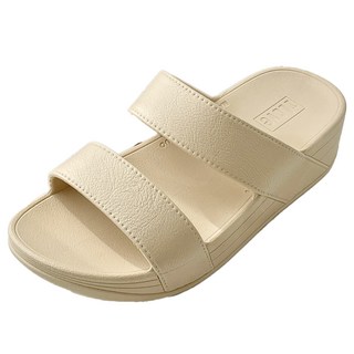 shoes& 女款大尺碼涼鞋拖鞋 sn001, 250mm, 米色