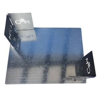 CarShopMall River Fox 外送箱 隔板 分隔板 套組, 黑銀色