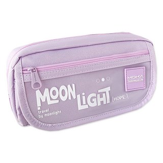 DOnG-A Pms Moon Light 簡約大容量鉛筆盒, 1個, 紫色