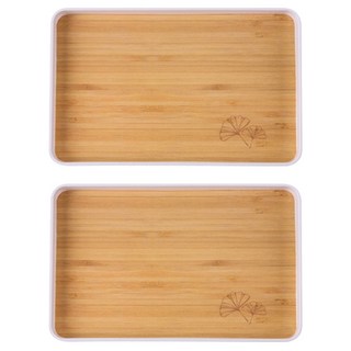 美耐皿竹托盤 2號, 單色, 2個