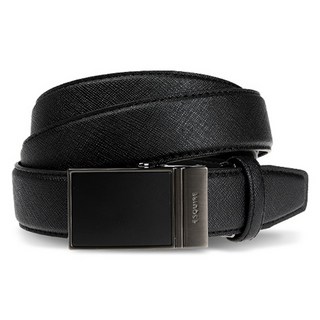 ESQUIRE 男士牛皮西裝皮帶 EXDSBA410BK