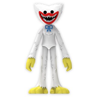 PHATMOJO Poppy Playtime 可動公仔 白色 Huggy Wuggy AF7713, 1個