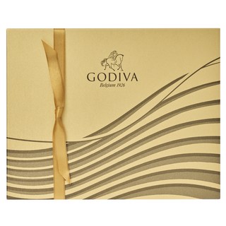 GODIVA Heart of Gold系列巧克力禮盒, 210g, 1盒