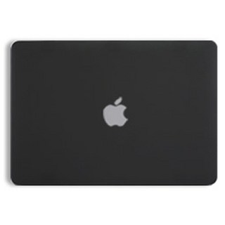 anyclear MacBook Air 15 M2 硬殼保護殼, 黑色