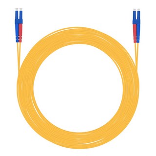 넥스트유 싱글모드 LC LC 광 점퍼 패치코드 NEXT-LL210SM, 혼합색상, 1개, 10m