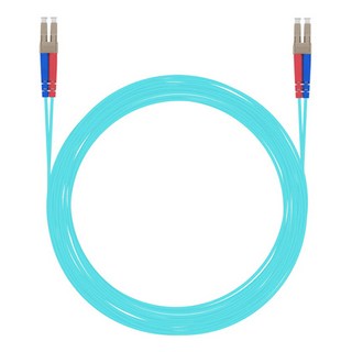 넥스트유 10G OM3 멀티모드 LC-LC 광 점퍼코드 패치코드 NEXT-LL3, 아쿠아(NEXT-LL305MM-10G), 1개, 5m