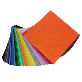 907cc 不織布 DIY 製作材料 40種套組, 混合顏色, 1套