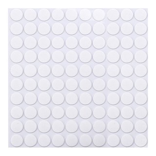 코네임 고강력 원형 양면 테이프 10mm 4W138 100p, 투명, 1개