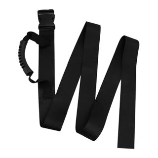 Time Leisure 輕便好握一字型行李搬運束帶/伴手禮打包帶 黑色 尼龍塑料材質, 190cm