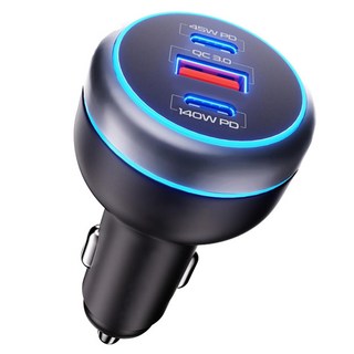 AUTOCOS 車用 PD 3.1 超高速 PD 充電器 230W ATS-101, 1個, 3球