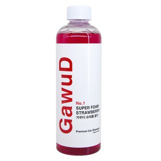 GawuD 超級泡沫草莓洗車精, 1個, 500ml