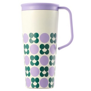 LocknLock 樂扣樂扣 Dropdropdrop日常握把保溫杯, 600ml, 1個, 紫色