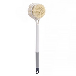 알로데 보드라운 거품 바디 샤워브러쉬, TYPE02 그레이, 1개입, 1개