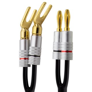 soltop 韓國製 馬蹄形香蕉插 30C 喇叭線, SOLTOP-442(50m), 黑色